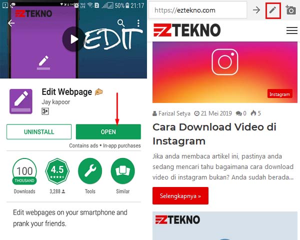 2 Cara Inspect Element di Google Chrome HP Android