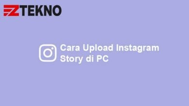 Cara Upload Instagram Story di PC