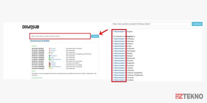 cara download subtitle video youtube