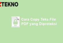 Cara Copy Teks File PDF yang Diproteksi