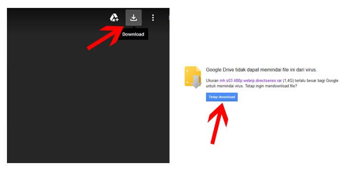 Cara print file dari google drive