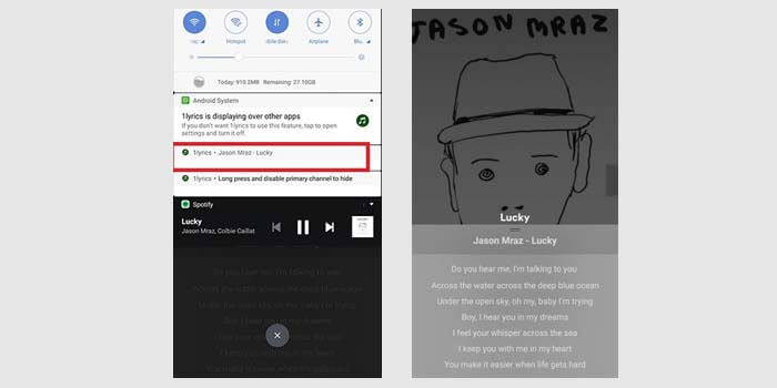 Cara Menampilkan Lirik Lagu Spotify Menggunakan 1Lyrics
