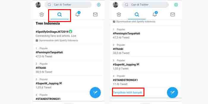 Cara Melihat Trending Topik Twitter Indonesia