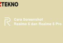 Cara Screenshot Realme 5