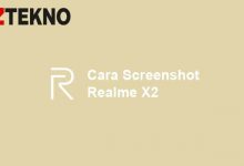 Cara Screenshot Realme X2