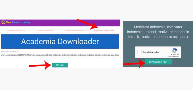 Cara Download File di Academia Tanpa Login