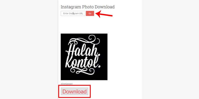 cara download foto instagram secara online