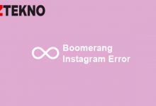 Boomerang Instagram Error