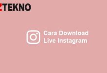 Cara Download Live Instagram