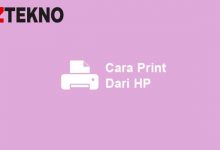 Cara Print dari HP