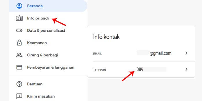 Cara mengubah alamat gmail di laptop