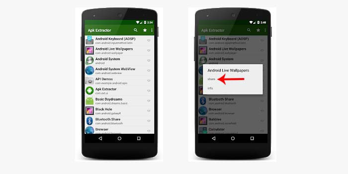 Cara mengirim aplikasi mentah di WhatsApp