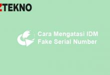 Cara Mengatasi IDM Fake Serial Number
