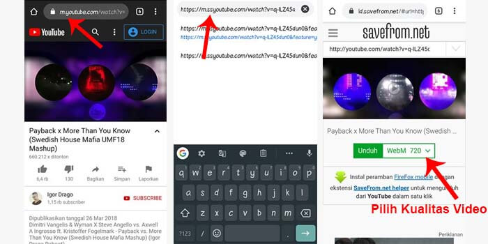cara download video youtube pakai trik ss lewat hp