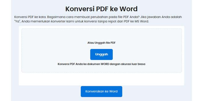 cara mengubah pdf ke word