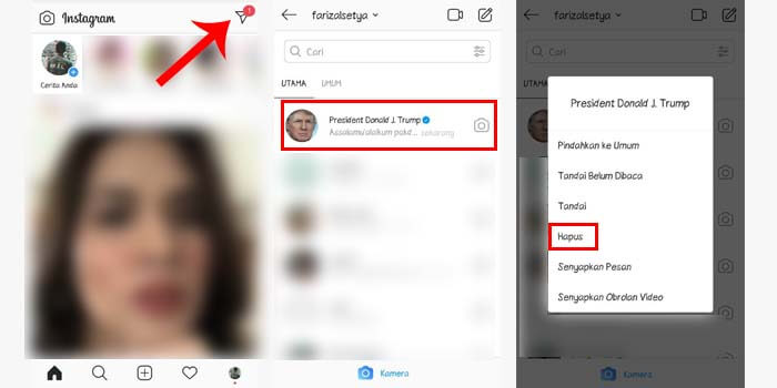 4 Cara Menghapus Pesan DM di Instagram (Bisa Semua Sekaligus)