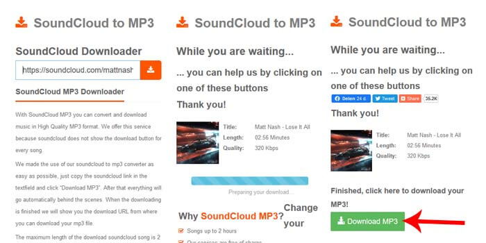 cara download lagu dari soundcloud