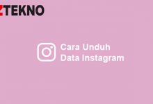 Cara Unduh Data Instagram