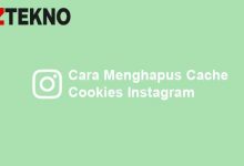 Cara Menghapus Cache Cookies Instagram