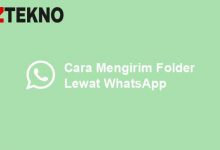 Cara Mengirim Folder Lewat WhatsApp