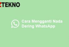 Cara Mengganti Nada Dering WhatsApp