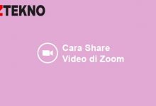 Cara Share Video di Zoom