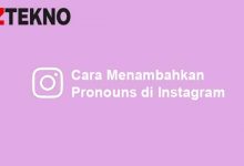 Cara Menambahkan Pronouns di Instagram
