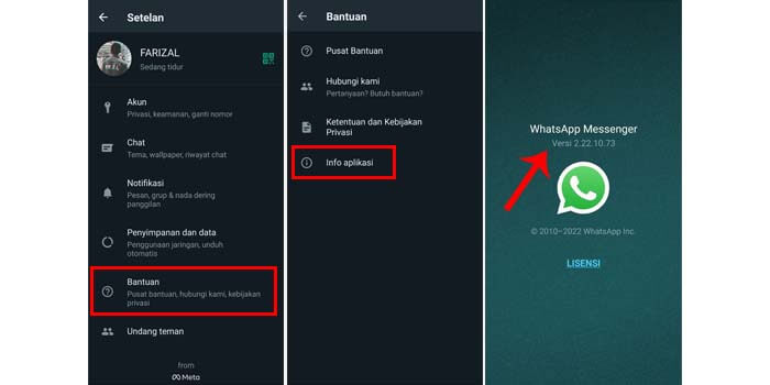 Cara Cek Versi WhatsApp