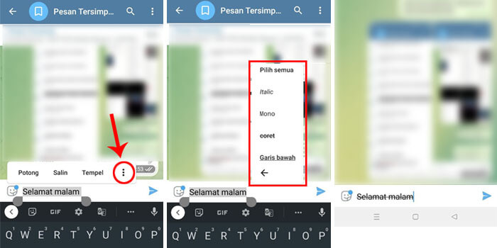 Cara Mengubah Font di Telegram Tanpa Aplikasi
